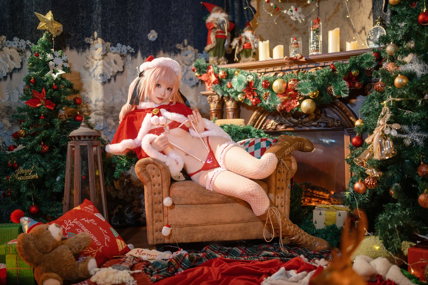 Bangni邦尼 - No.063 圣诞甜心 [80P,3V-3.12GB] tg@simisebaisi 【丝足阁】021.webp